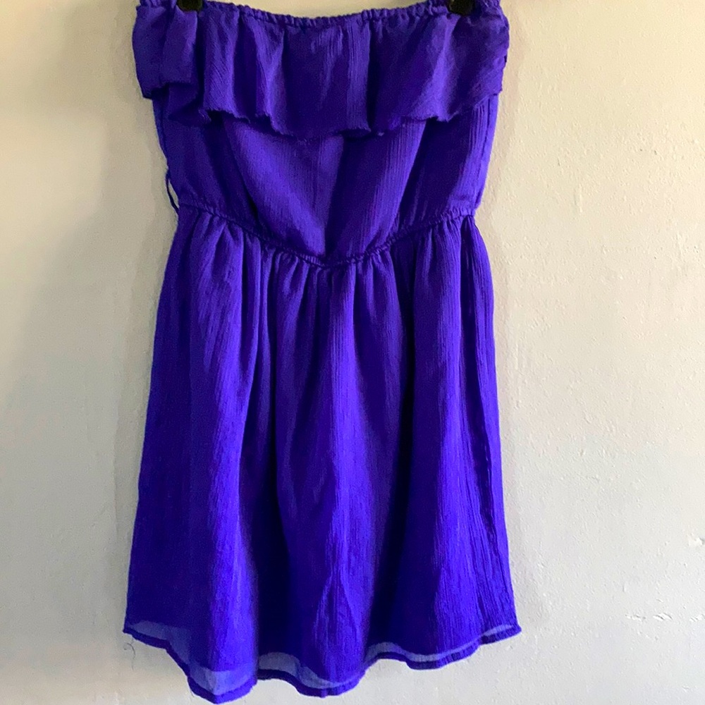 Royal blue dress